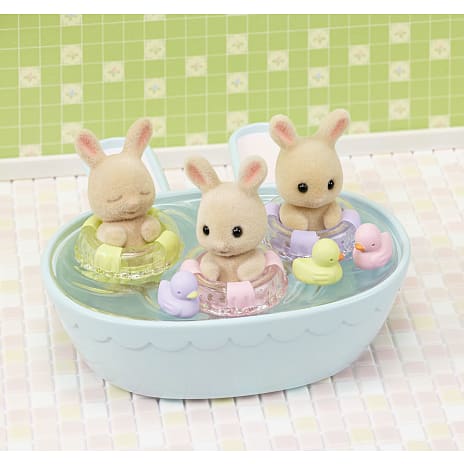 Sylvanian Families trillingernes badesæt