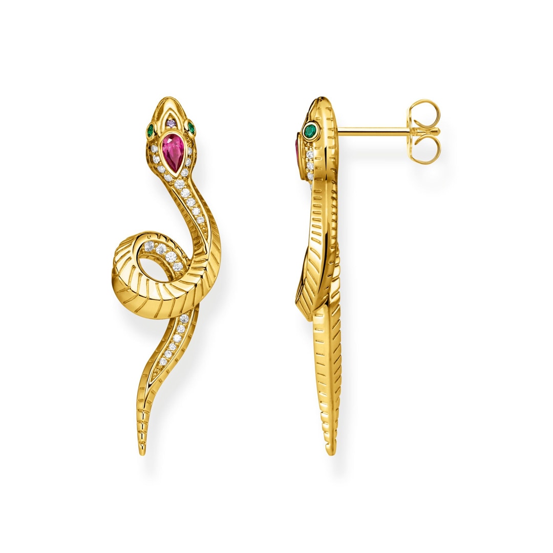Thomas Sabo Apple & Snake Ohrringe Schlange gold