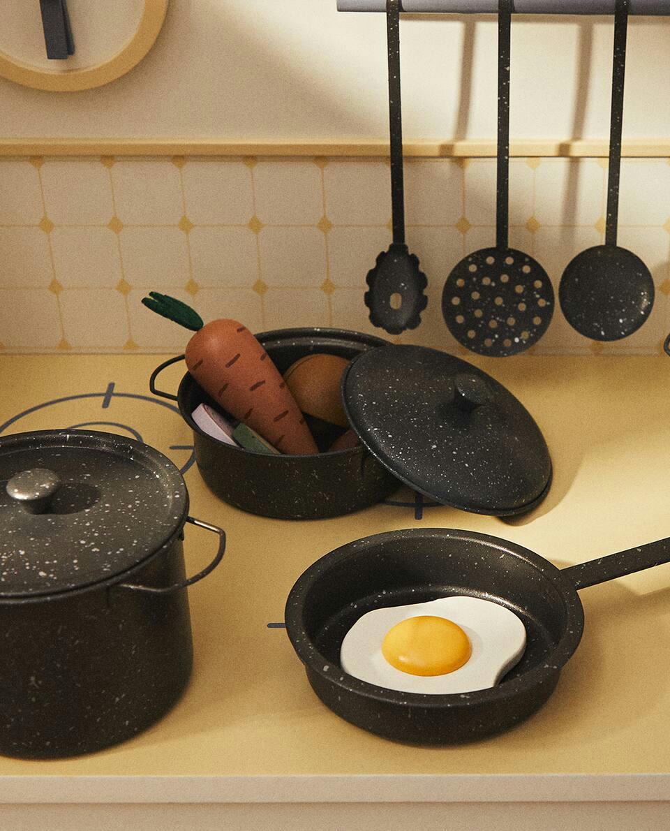 Conjunto de utensílios de cozinha infantis