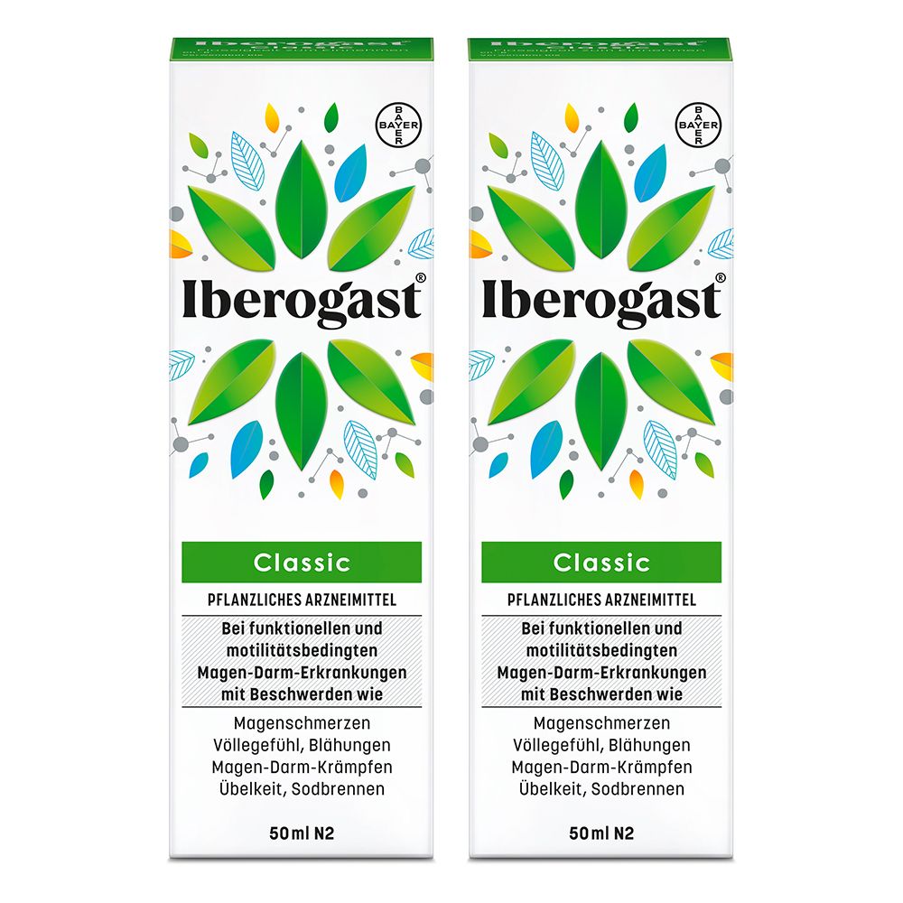 Iberogast® Classic bei funktionellen  und motilitätsbedingten Magen-Darm-Beschwerden