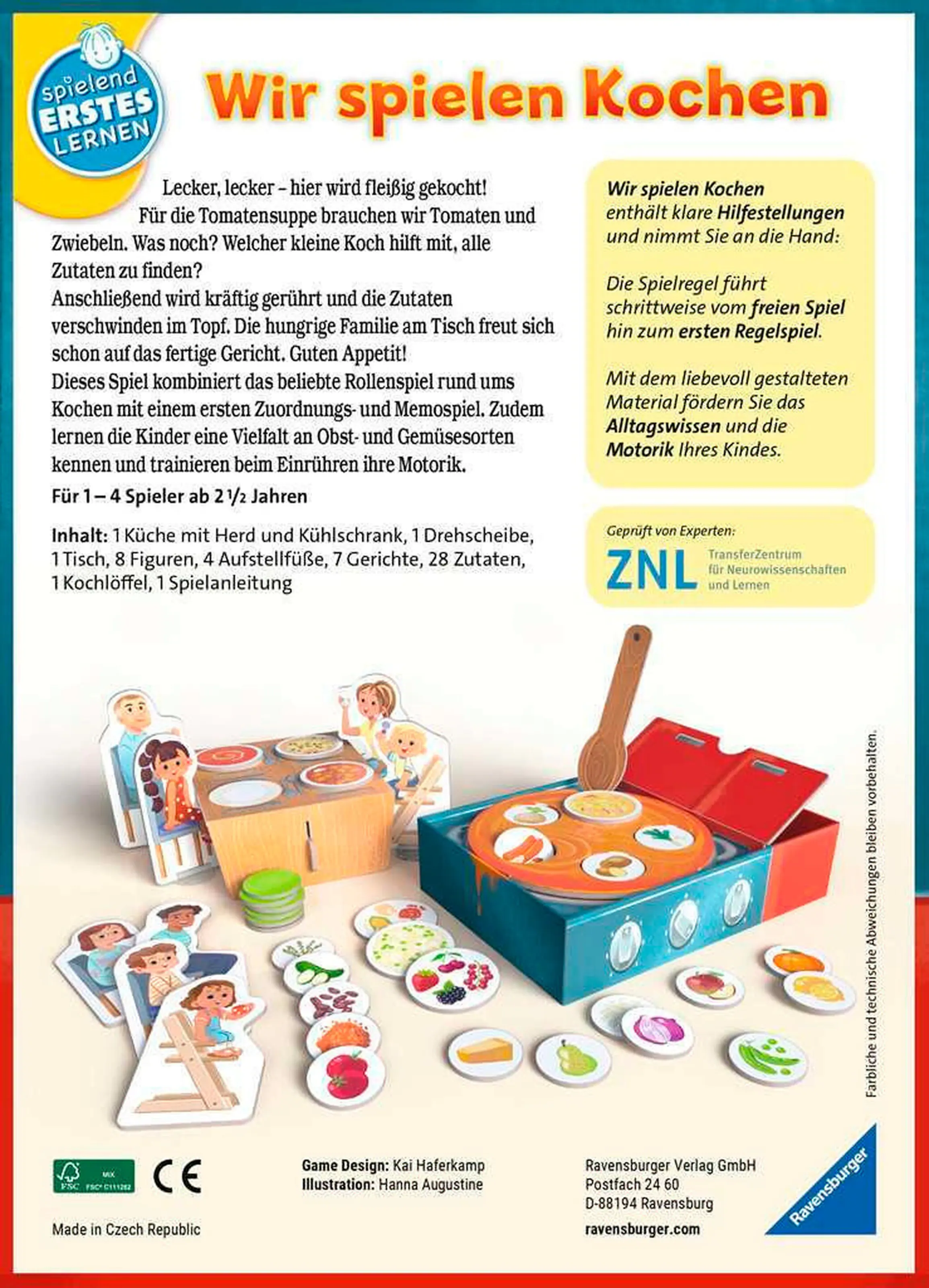 Ravensburger Wir spielen Kochen