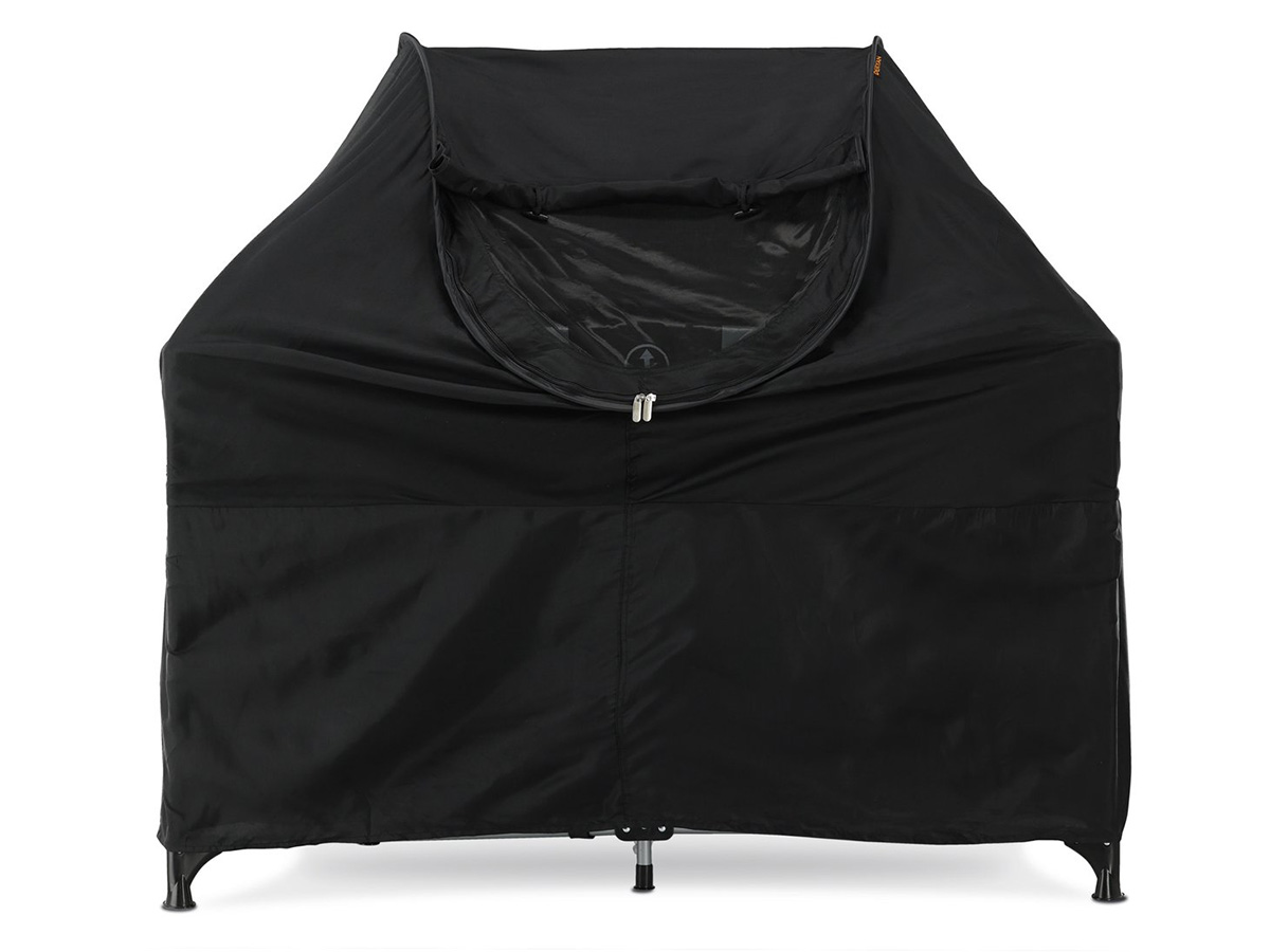 Deryan Luxe Pop Up zwart Campingbed klamboe