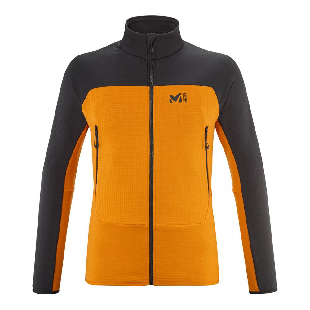 Millet FUSION GRID - Polaire Homme maracuja/black