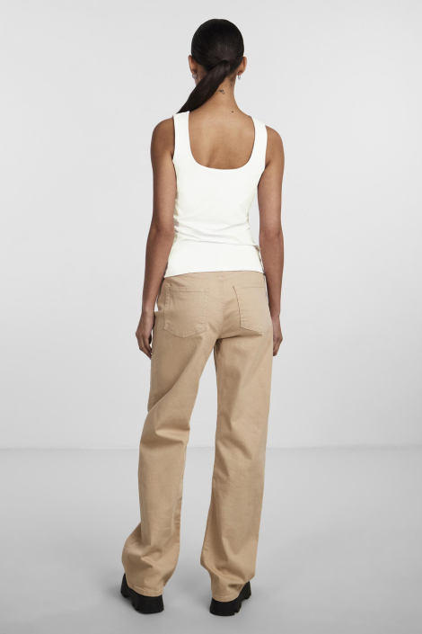 Pieces witte dames top