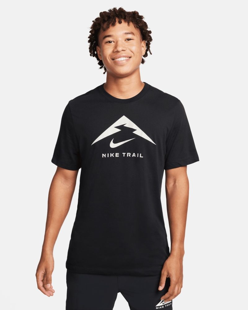 T-shirt de trail Nike Dri-FIT Noir pour homme
