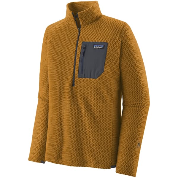 Sweat polaire randonnée PATAGONIA M'S R1 AIR ZIP NECK RAPTOR BROWN