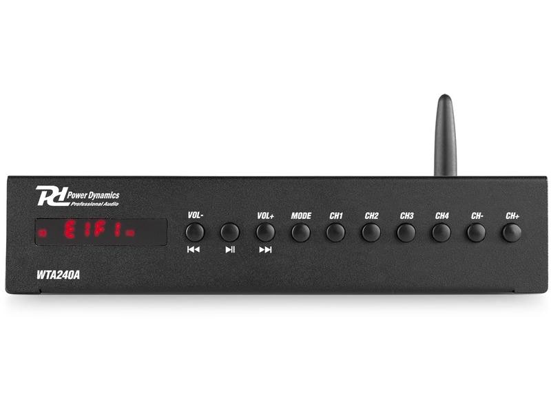 Power Dynamics Verstärker Pro WT240A Kompaktes Multiroom-Audiosystem