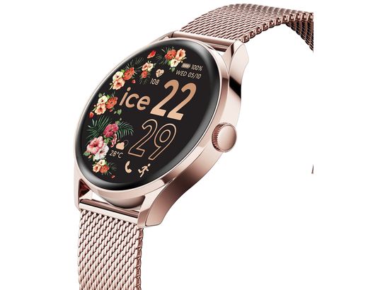ICE WATCH - Montre connectée Smart 2.0 or rose Bracelet milnais (023394)