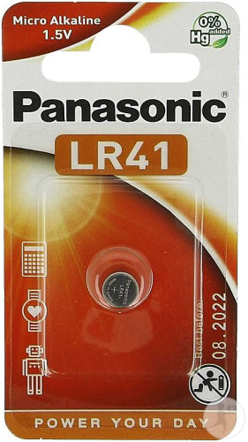 Panasonic Pile LR41 1 Pièce