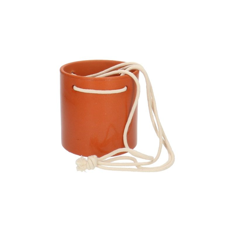 Bloempot met ophangkoord, terracotta, Ø 13,5 cm