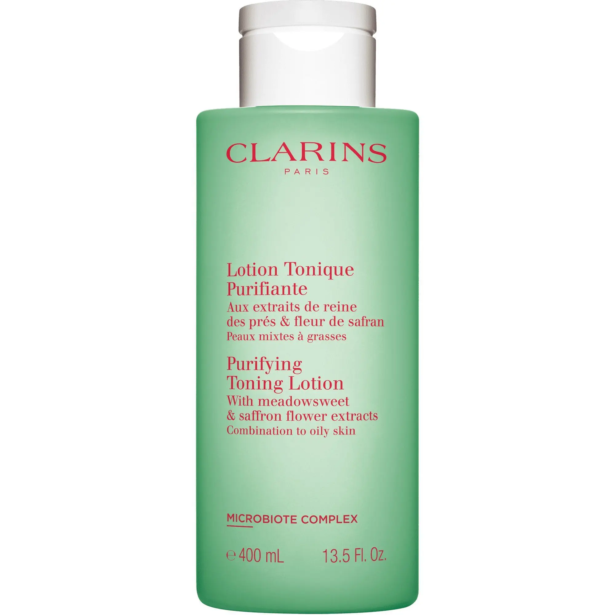 Clarins - Lotion Tonique Purifiante Aux extraits de reine des près & fleur de safran- Visage