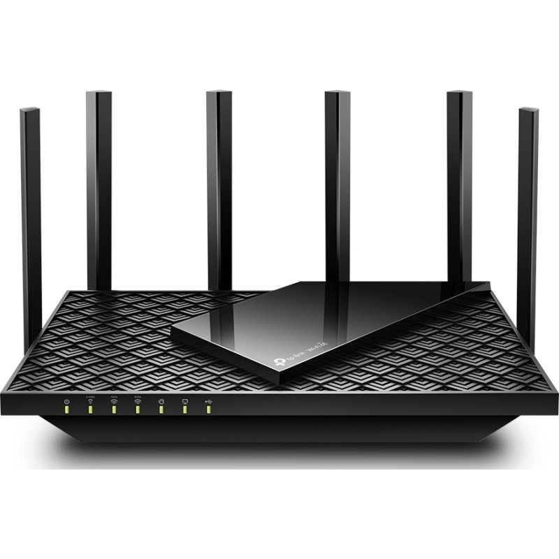 TP-Link Archer AX5400 routeur sans fil Gigabit Ethernet Tri-bande (2,4 GHz / 5 GHz / 6 GHz) Noir