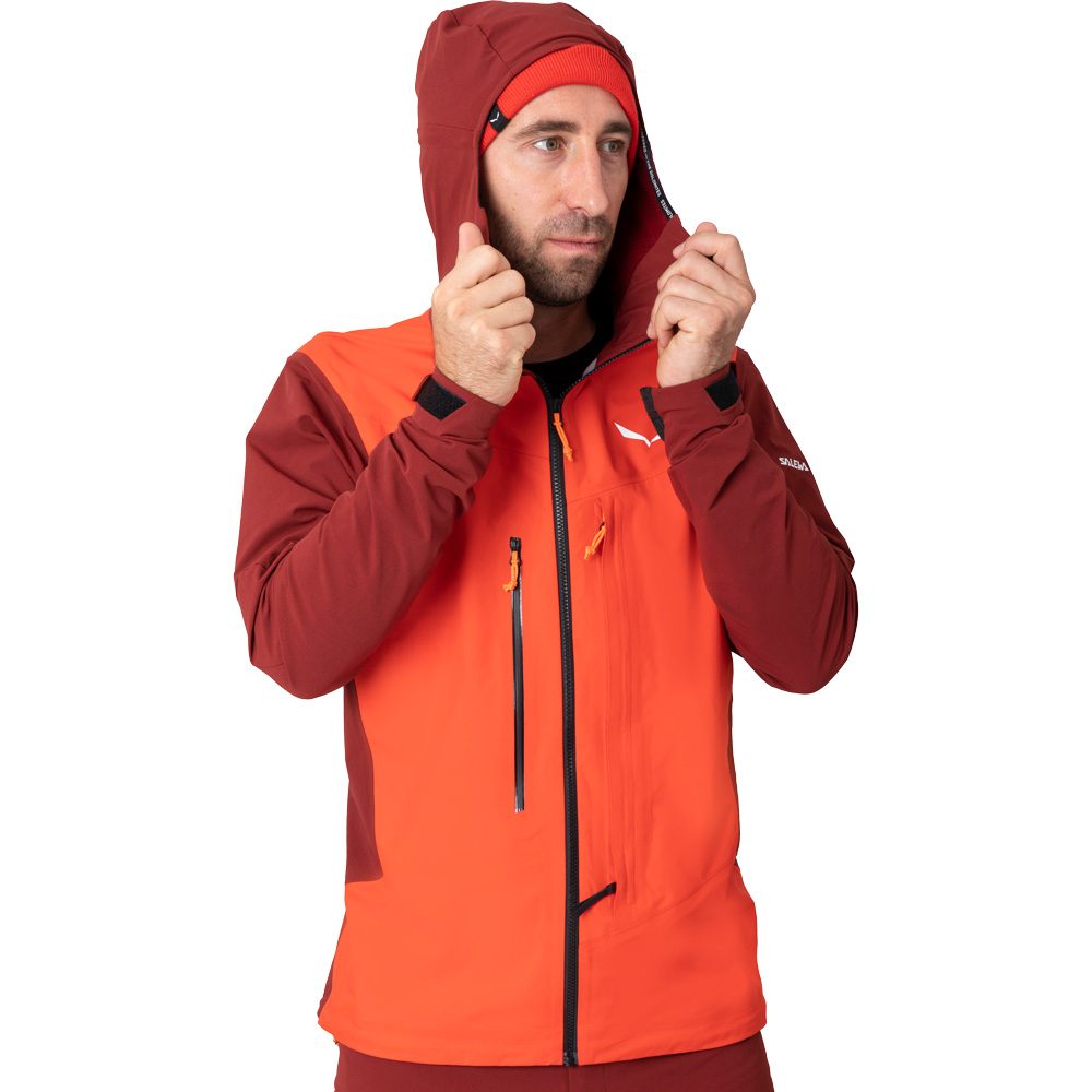 SALEWA Sella Durastretch Hybrid Softshelljacke Herren syrah
