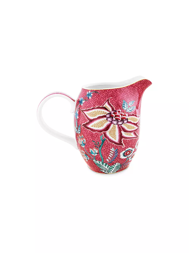 PIP STUDIO Krug gross FLOWER FESTIVAL 950ml Dark Pink beere