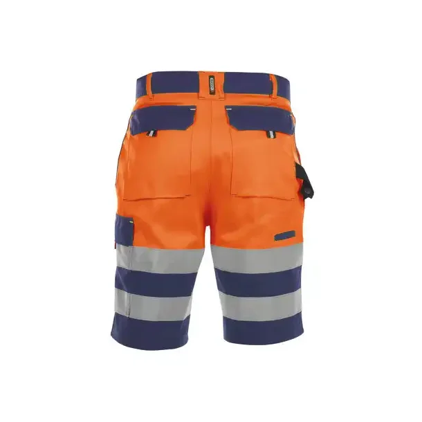 DASSY ® VENNA (250030) ARBEJDSSHORTS MED HØJ SYNLIGHED  orange og blå