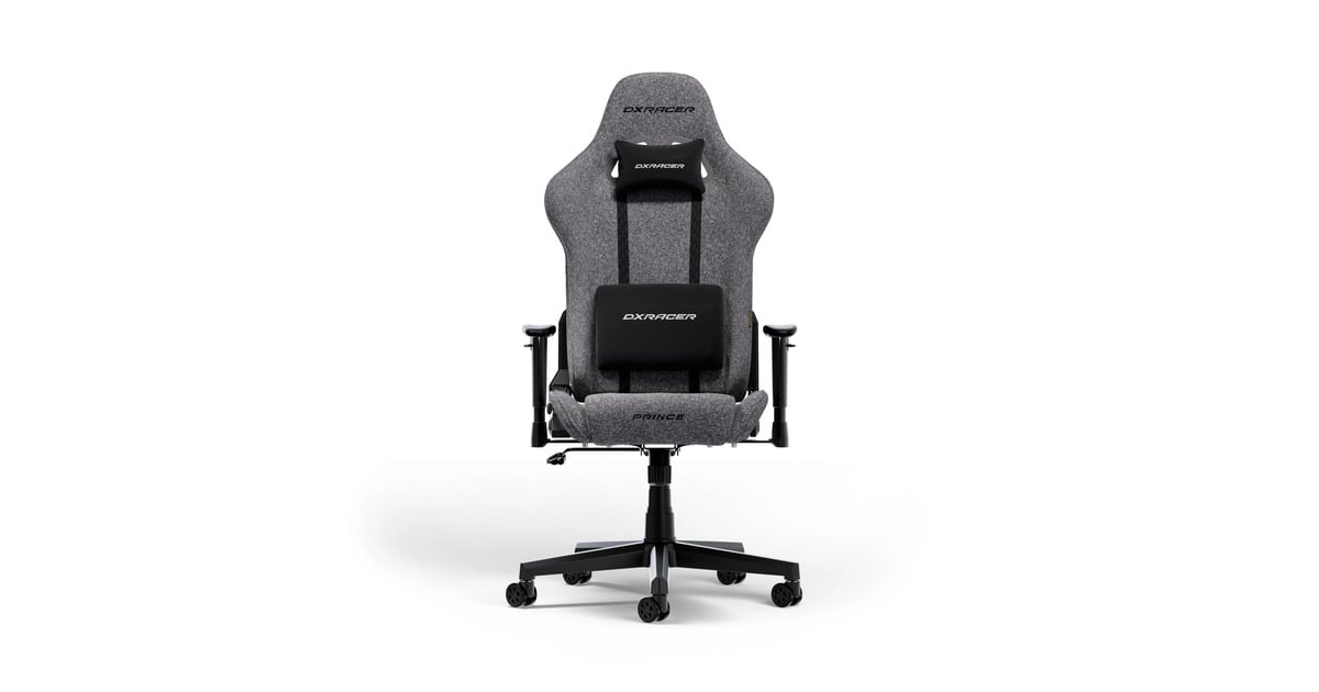 DXRacerPrince L Grey Fabric gamestoel  (Grijs)