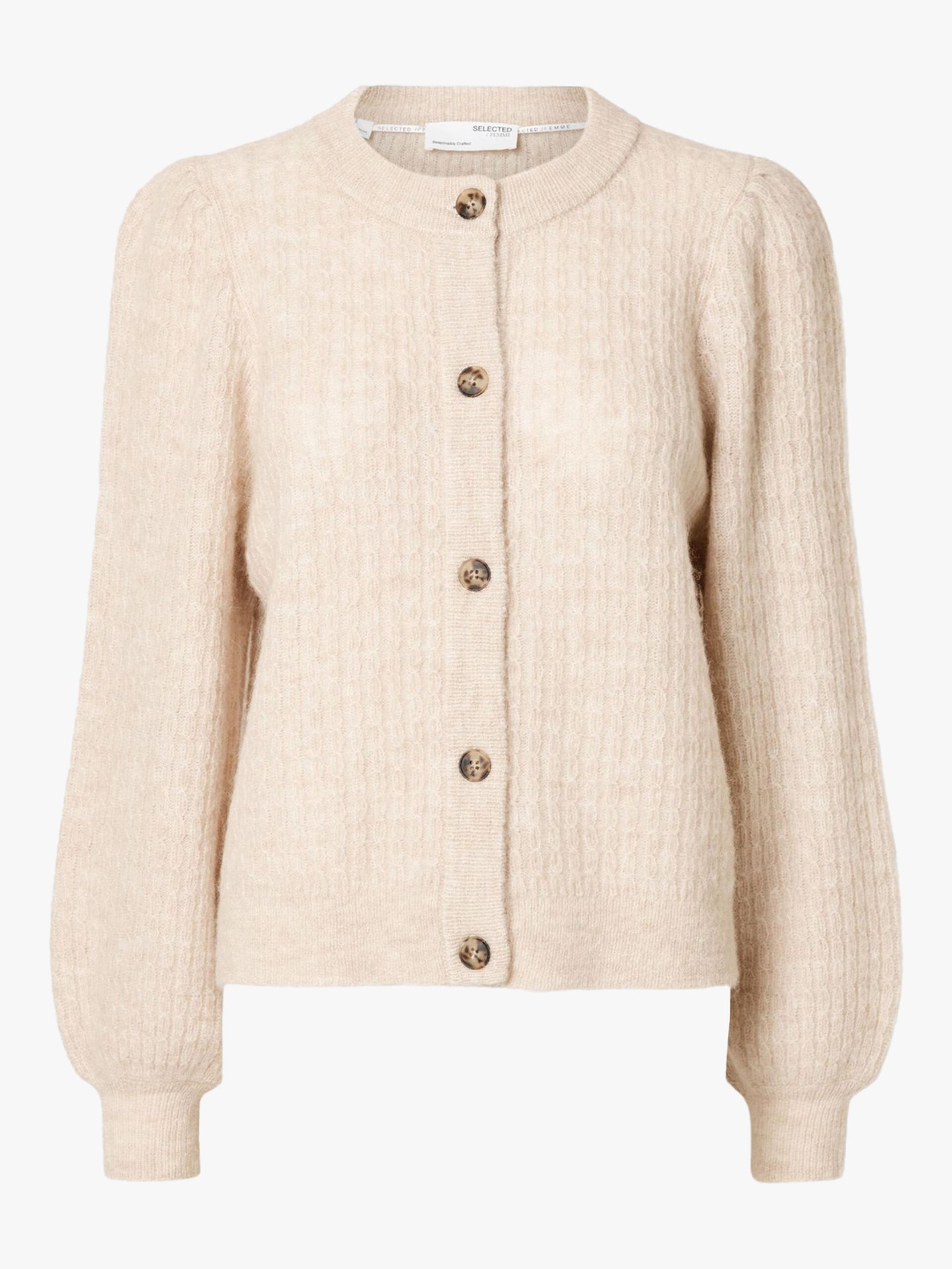 Lulu Long Sleeve Structure Knit Cardigan