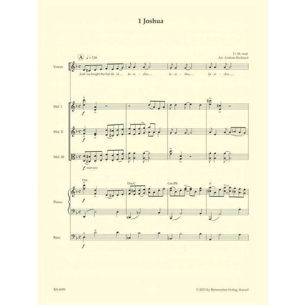 Bärenreiter combocom Spirituals