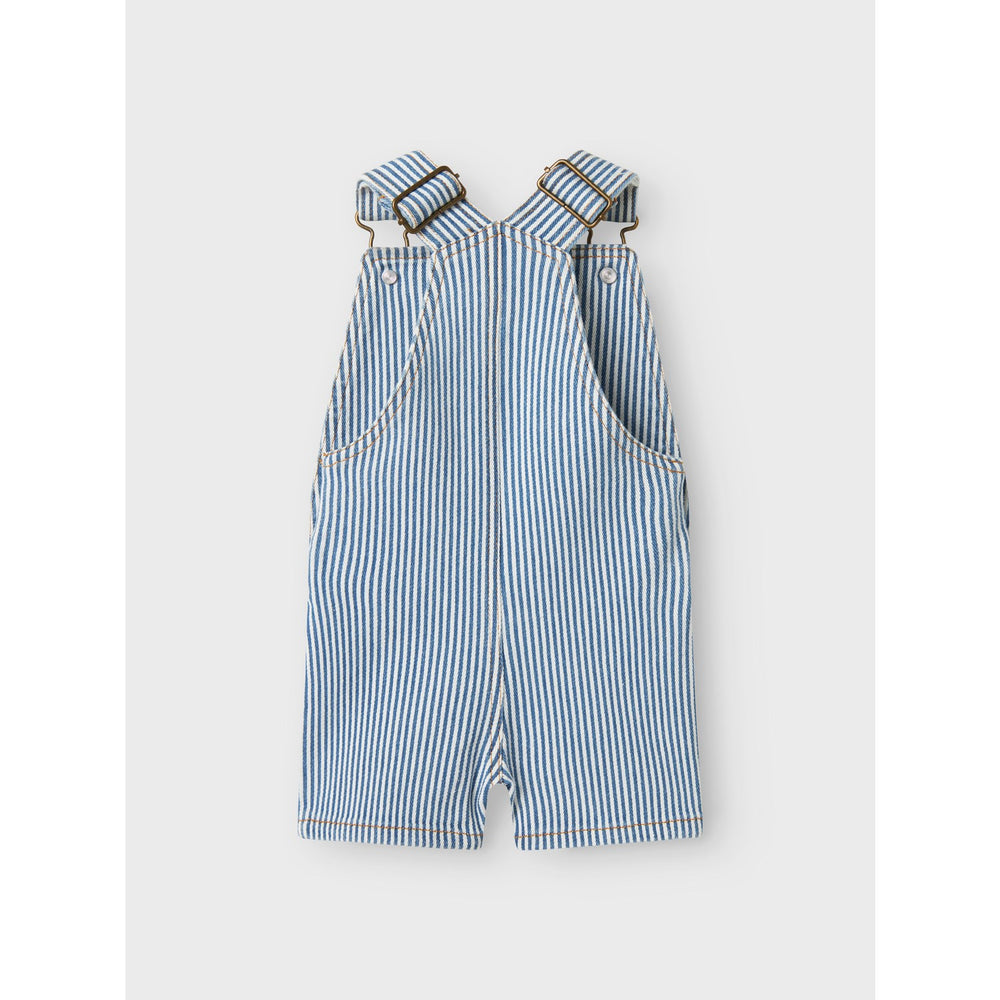 Køb Lil'Atelier Zen Blue Coconut Milk Halfdan Shorts Overall