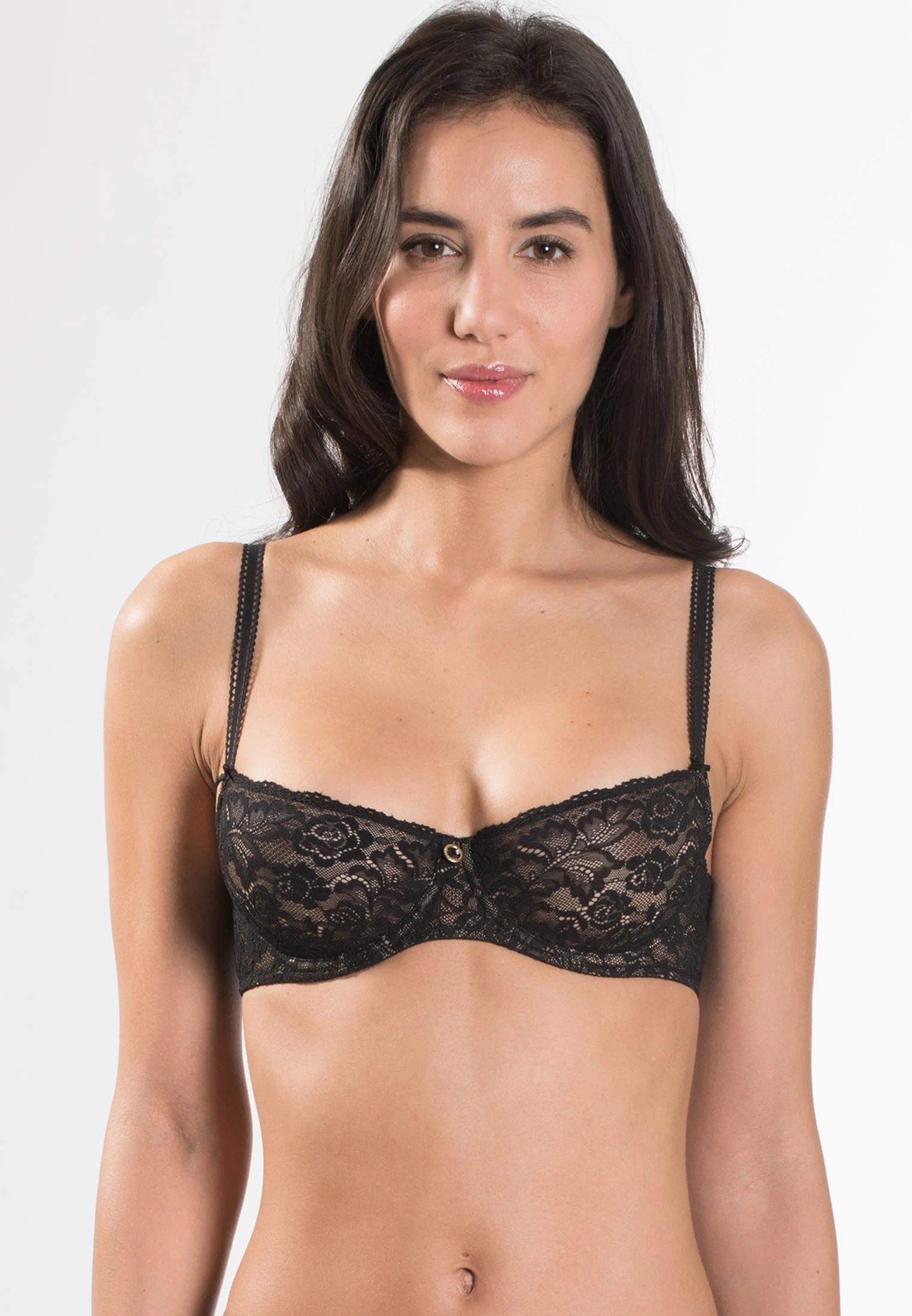 ROSESSENCE - Soutien-gorge corbeille | Noir