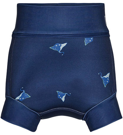Vanilla Copenhagen Schwimmwindel - Neo - Navy Skate Fish