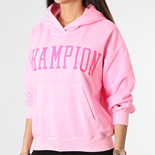 Sweat Capuche Femme 116079 Rose