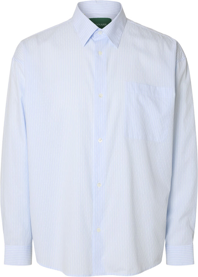 Annarr ANRVOLUND-STRIPE TEX SHIRT LS Blå