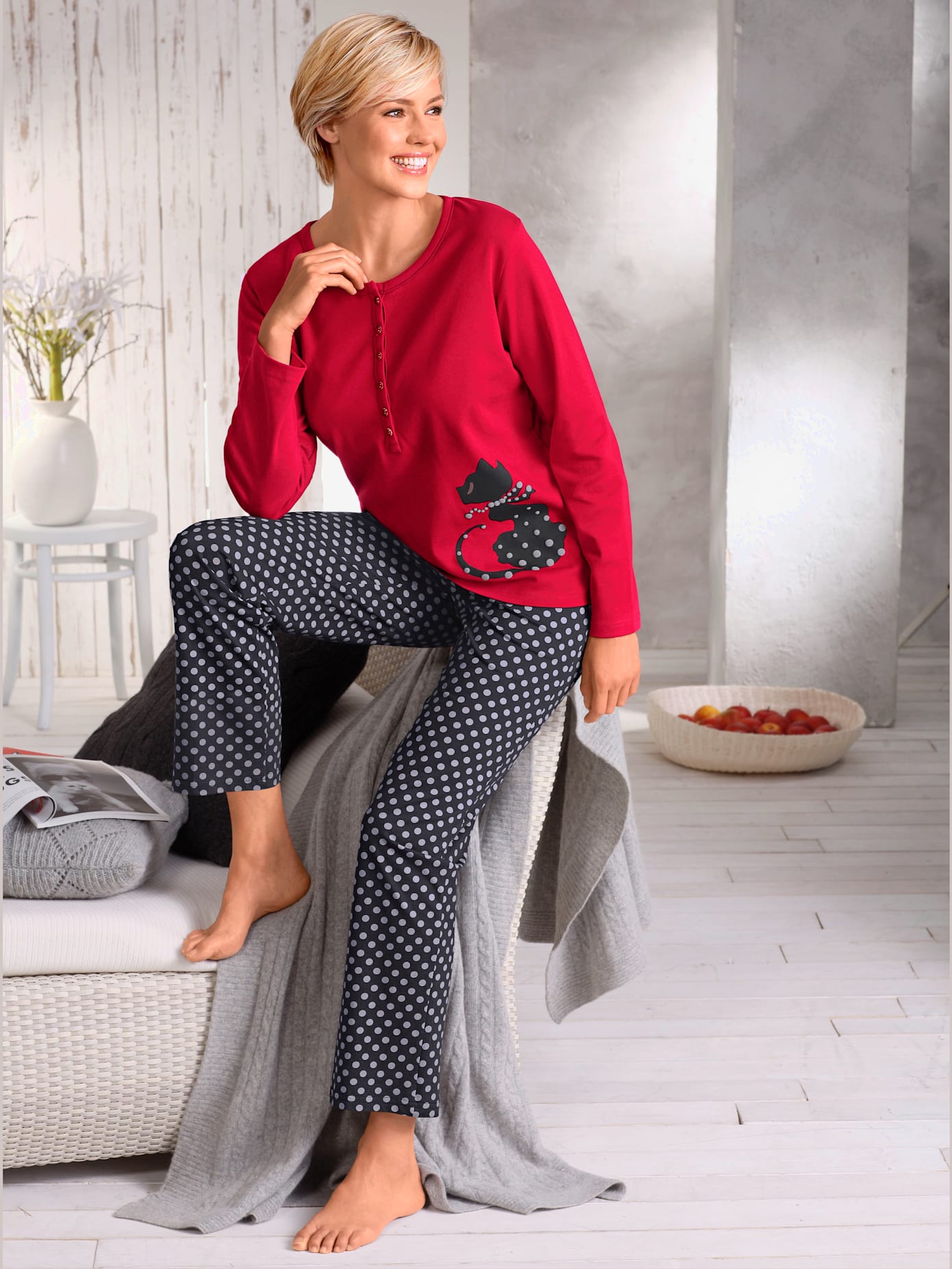 Pyjama jersey fin