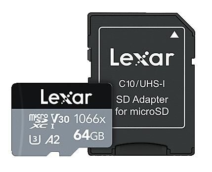 LEXAR - CARTE MEMOIRE MICRO SDXC 1066X