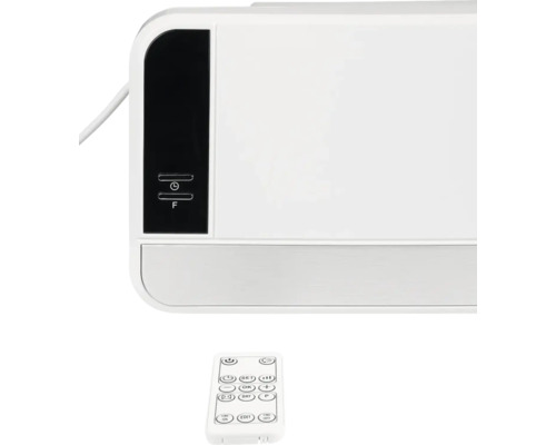 Eurom Designheat 2000R 2000 Watt keramische ventilatorkachel inclusief afstandsbediening