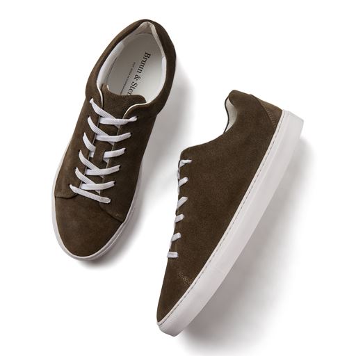 Bruun & Stengade Agassi Sko, Taupe, 43