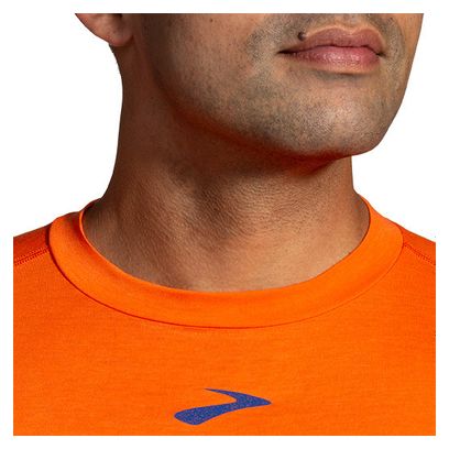 Maillot manches courtes Brooks High Point Short Sleeve Orange Homme