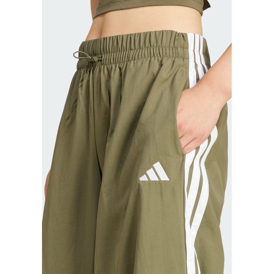 Adidas Pantalon parachute en toile 3 bandes Essentials Lifestyle