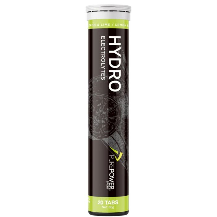 PurePower Unisex Energi-tabs Hydro Tabs 20 pcs. Lemon/Lime Hvid