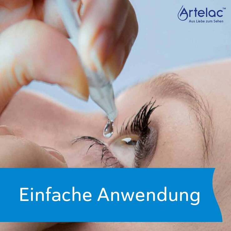 Artelac Splash EDO Augentropfen bei trockenen Augen, 30X0.5 ml