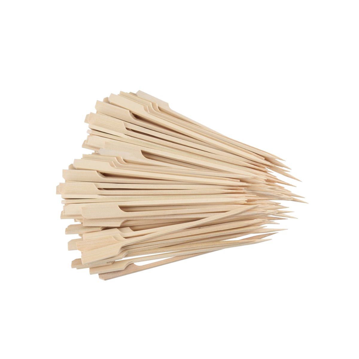 Lot de 100 pics en bois brochettes de 15 cm Single Use Fackelmann