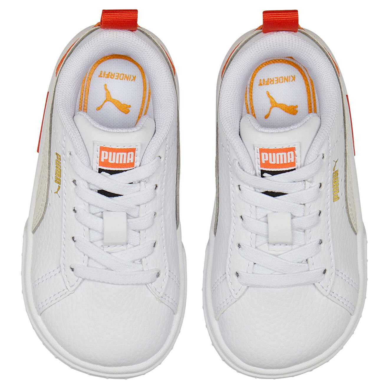 Puma Baskets Mayze Lth AC blanc/orange
