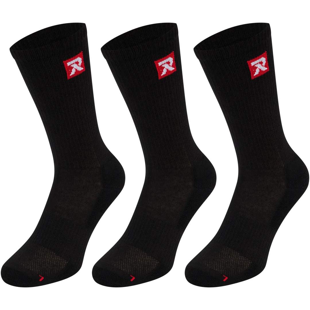 Redmax sportsokken Socks Crew Maten 35 - 46 | 3 paar