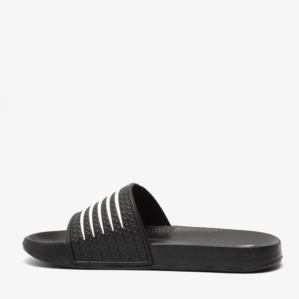 Dutchy dames badslippers zwart