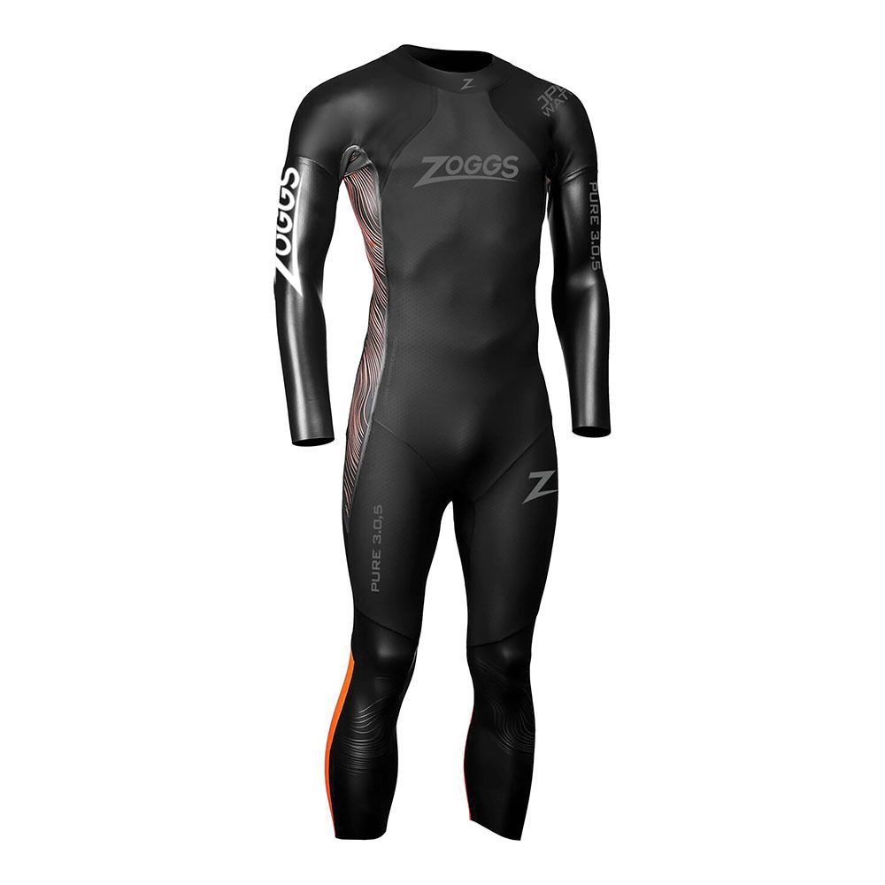 Zoggs OW PURE FS BZ - Combinaison intégrale 3,5 mm Homme black
