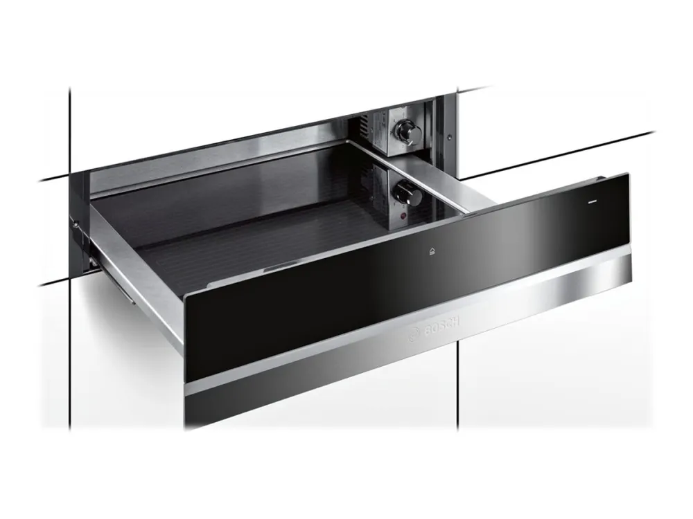 Bosch Serie | 8 BIC630NS1 - Varmeskuffe - til indbygning - niche - bredde: 56 cm - dybde: 55 cm - højde: 14 cm - rustfrit stål