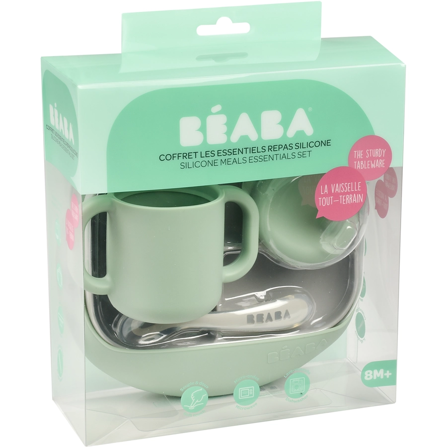 BEABA® Mahlzeit-Set Essentials aus Silikon