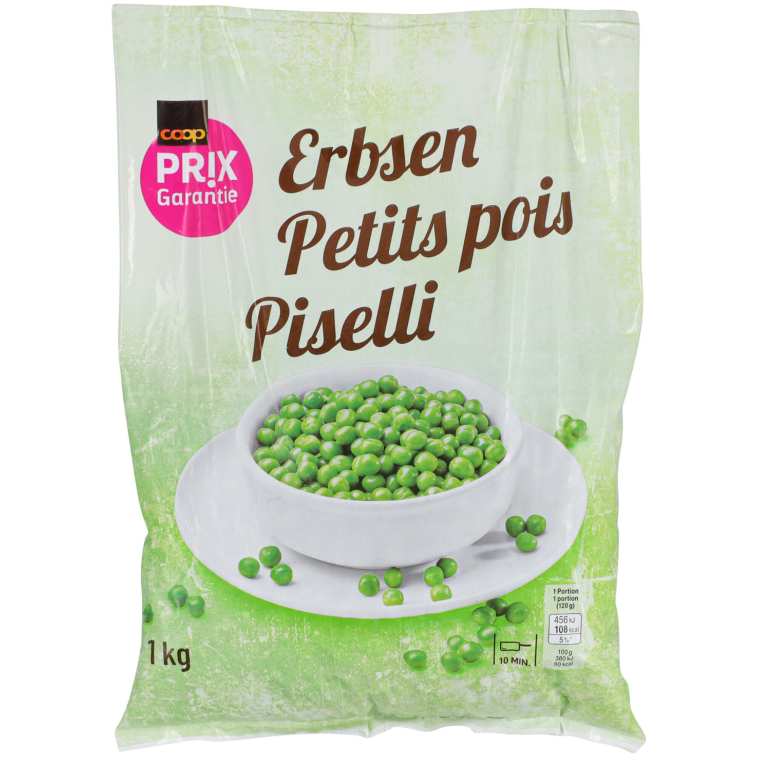 Prix Garantie Erbsen