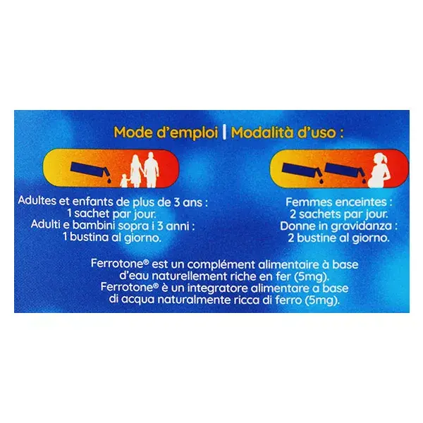 FERROTONE Original - 14 sachets monodoses
