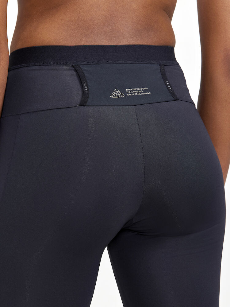 PRO Trail Short Tights Dame Black