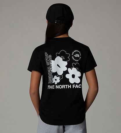 The North Face T-shirt - Flower Graphic - Sort