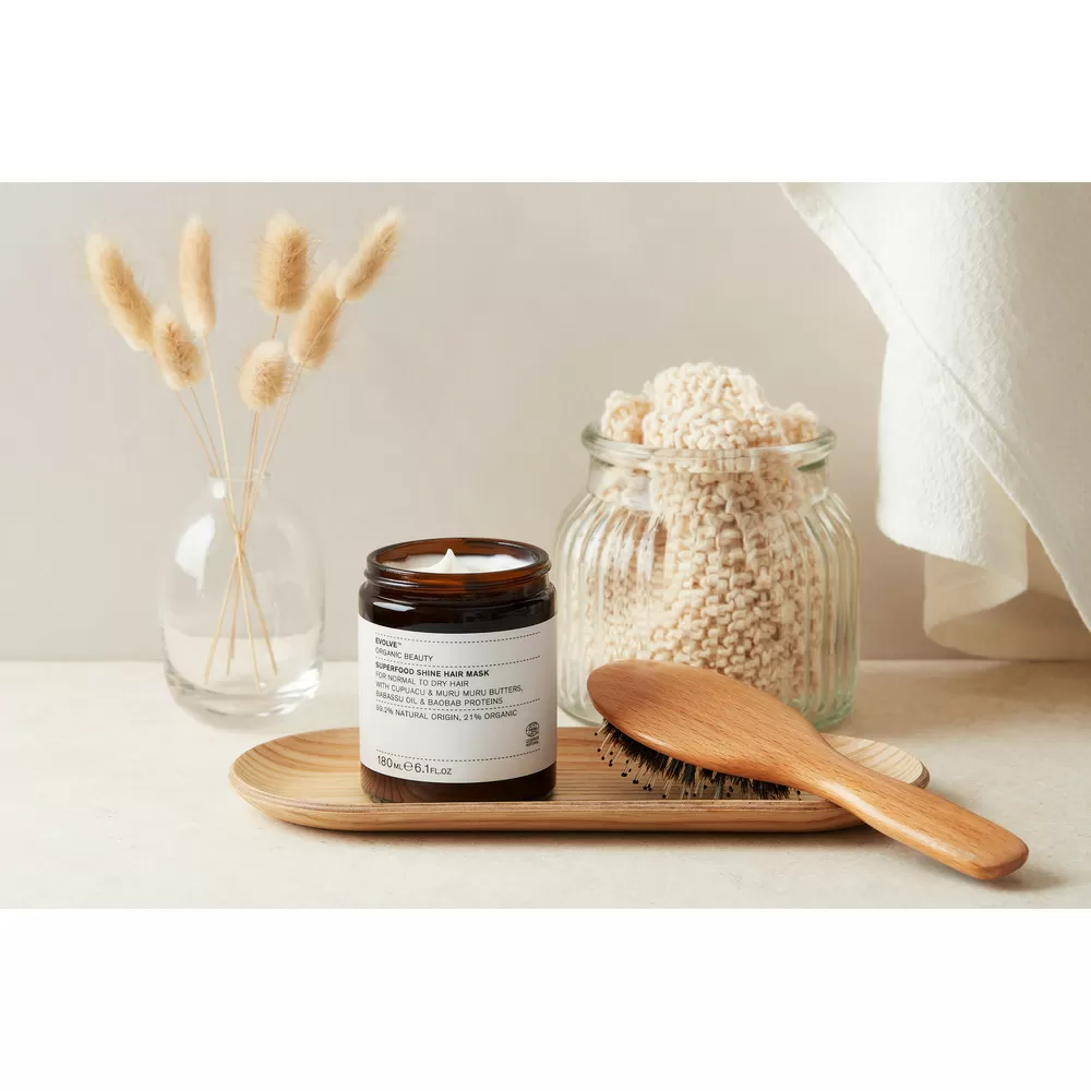 Evolve Superfood Shine Hair Mask - 180 ml.