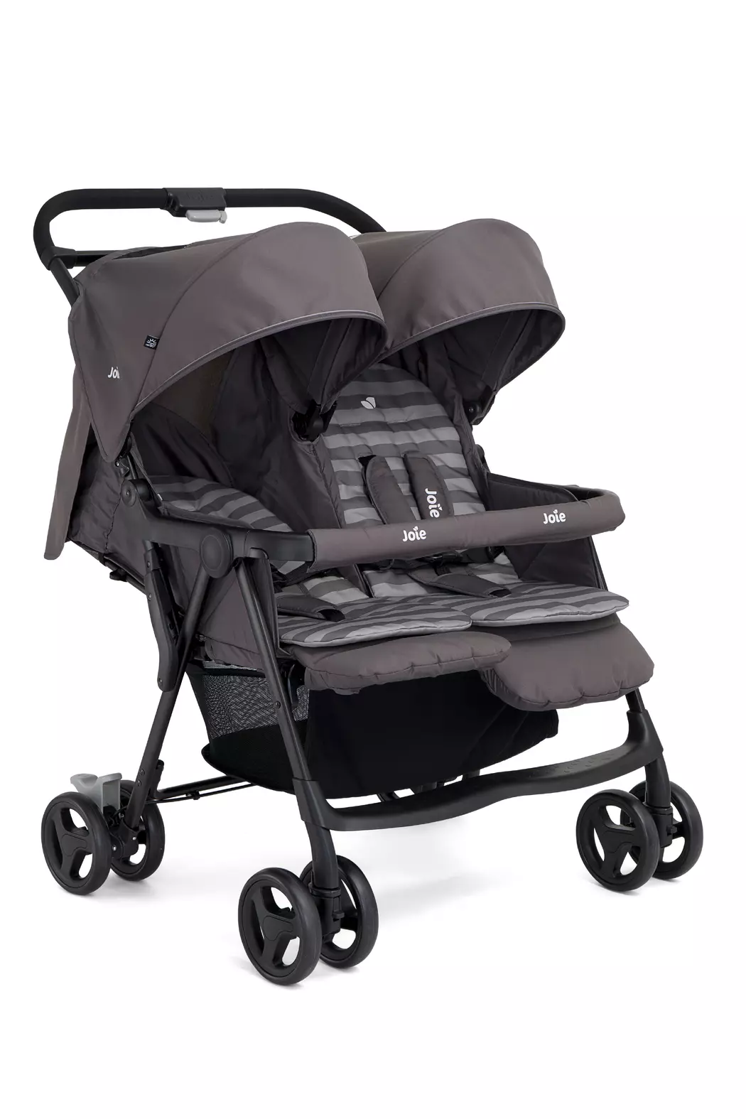 Zwillingsbuggy Aire Twin Dark Pewter