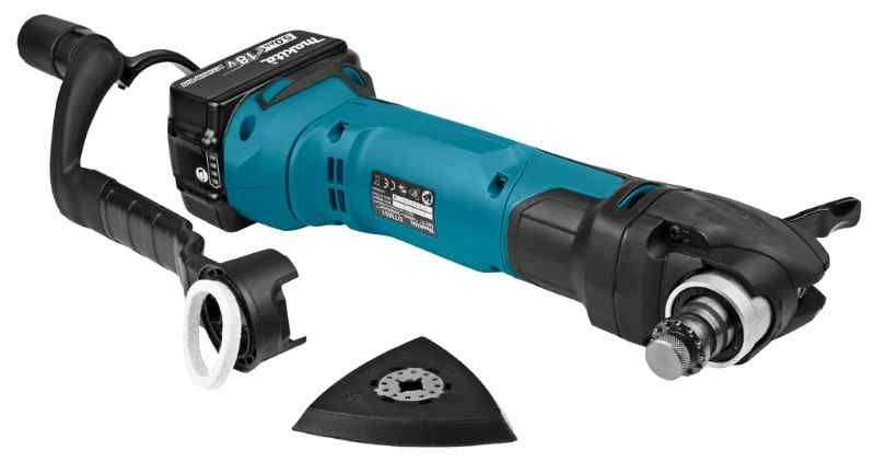 Makita DTM51RTJX3 18V Multitool (2x 5.0 Ah)  accu,snellader en mbox