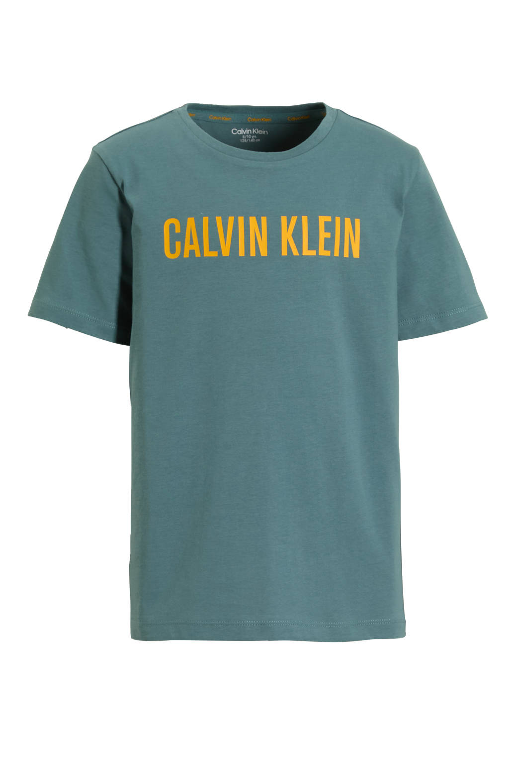 Calvin Klein pyjama top (set van 2) groenblauw/zwart